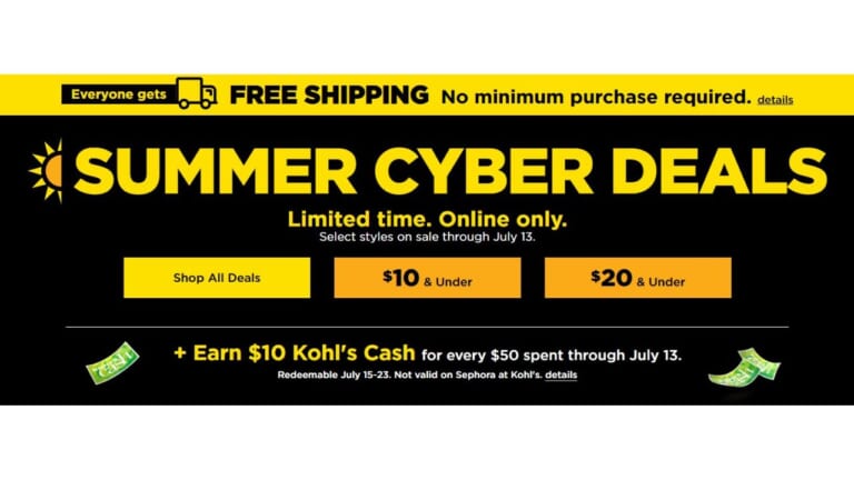 Kohl’s Summer Cyber Deals Roundup!