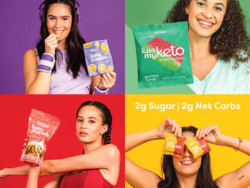 Amazon Prime Day: Kiss my Keto Gummies, Cereals, Cookies & More $16.79 Shipped Free (Reg. $20.99)