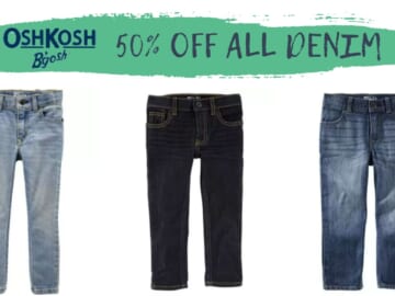 OshKosh B’Gosh | 50% Off Denim