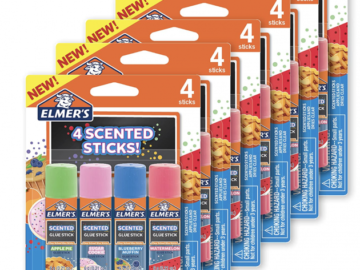 Elmer’s Scented Glue Sticks, 24-Pack for just $8.53 shipped! {Prime Day Deal}