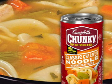 SAVE BIG on Campbell’s Chunky Soup as low as $16.44 Shipped Free (Reg. $23.48) – $1.37 each!