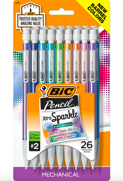 BIC Mechanical Pencils (26-Count) only $3.43 at Target!