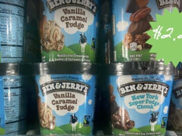 Ben & Jerry’s Pints as Low as $2.29 at Kroger, Publix, & Harris Teeter