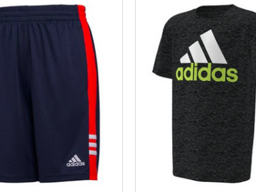Adidas Boy’s Shorts & Tees just $9.99 + shipping!