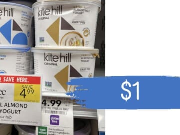 $1.07 Kite Hill Almond Milk Yogurt at Publix (reg. $4.99)