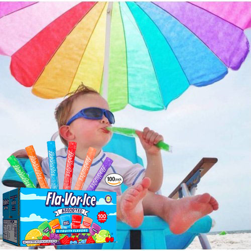 100-Count Fla-Vor-Ice Variety Pack Freezer Pops as low as $6.60 Shipped Free (Reg. $10.31) | Just 6¢ Each