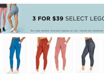 Marika Sale | 3 for $39 Activewear Leggings