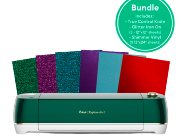 Cricut Explore Air 2 Machine and Accessories Bundle only $149 shipped!