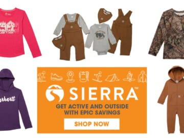 Save Up To 50% On Carhartt Kid’s Clothing at Sierra