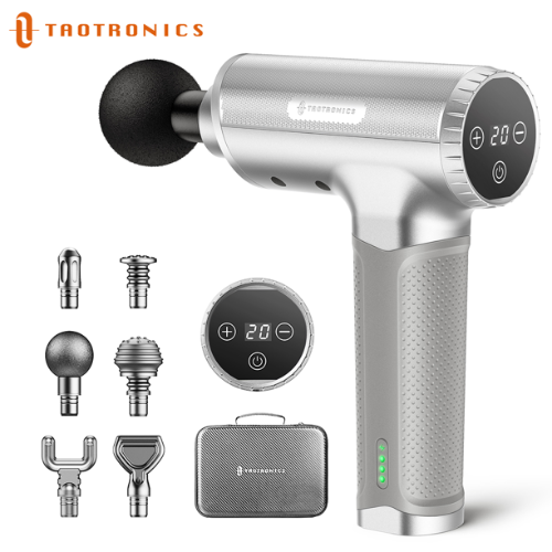 TaoTronics Handheld Deep Tissue Percussion Muscle Massager with 6 Heads $25.95 (Reg. $76) – FAB Ratings! 500+ 5/5 Stars!