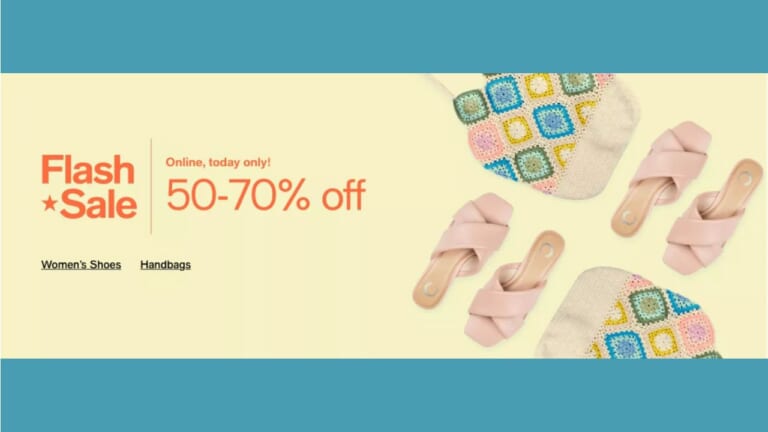 Macy’s Flash Sale | 50-70% Off Shoes & Handbags
