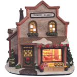 Holiday Time Collectible Christmas Light Up Village House $5 (Reg. $14.92)