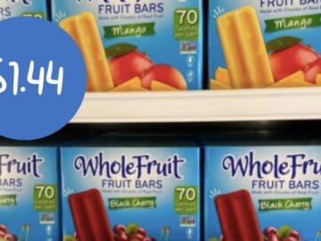 $1.44 WholeFruit Fruit Bars | Publix Deal
