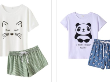 Women’s Sleepwear Sets just $12.99 + shipping!