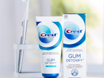 3-Pack Crest Toothpaste Gum Detoxify Deep Clean as low as $11.33 After Coupon (Reg. $20.97) + Free Shipping – $3.78 per 4.1oz tube!