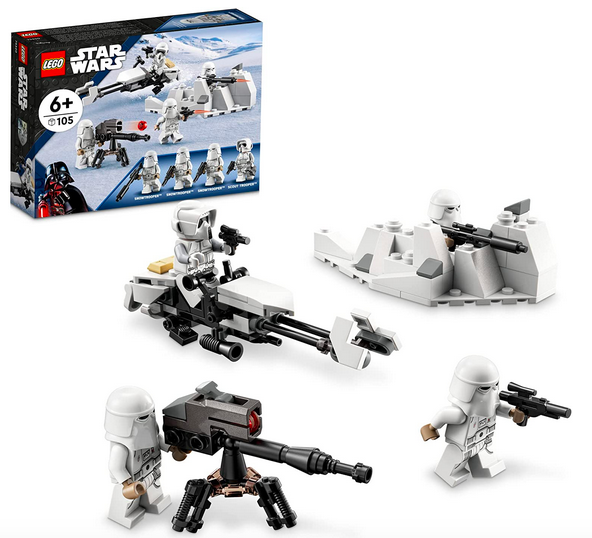 LEGO Star Wars Snowtrooper Battle Pack only $15.99!