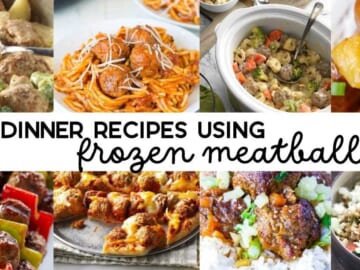 dinner recipes using frozen meatballs