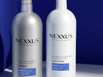 Set of Nexxus Therappe Shampoo + Humectress Conditioner as low as $16.99 Shipped free (Reg. $46.39) – 12K+ FAB Ratings!  $8.50 per 1L bottle!