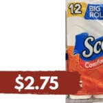 Scott Toilet Paper for $2.75 Per Pack at Walgreens