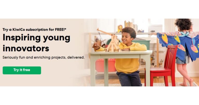 Free KiwiCo Crate for First Time Customers