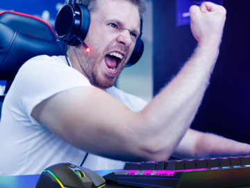 RGB Gaming Mouse with 8 Programmable Buttons, Wired $12.99 (Reg. $15) – FAB Ratings! Rubber Side Grips