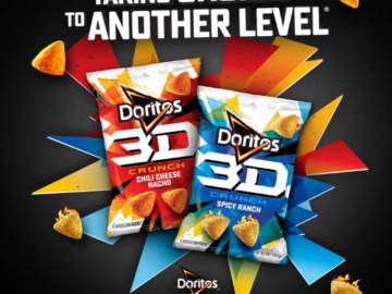 36-Count Doritos 3D Crunch, 2 Flavor Variety Pack as low as $15.35 After Coupon (Reg. $23.61) + Free Shipping – Just 43¢ Per Bag!