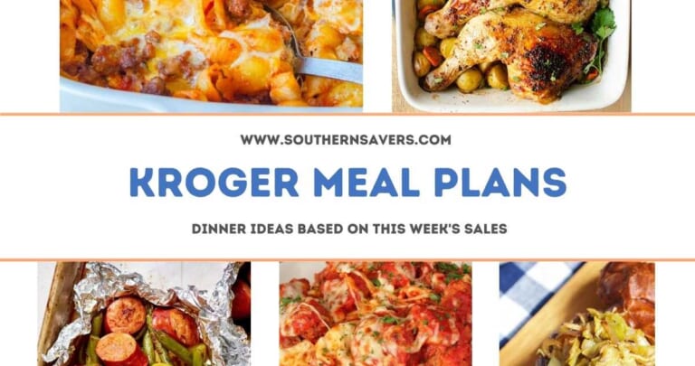 kroger meal plans 7/27
