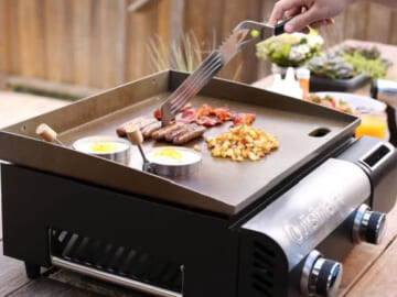 Cuisinart Gourmet 2-Burner Gas Griddle $112.40 Shipped Free (Reg. $180) – FAB Ratings! Lowest Price! 285 sq in cooking surface!