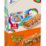 Reese’s Puffs and Cinnamon Toast Crunch Breakfast Bar Variety Pack, 28 Bars only $7.08 shipped!