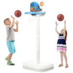Toddler Basketball Hoop $29.50 After Code (Reg. $58.99) + Free Shipping – Adjustable Height Levels and Ring Toss!