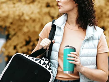 Coffee Travel Tumbler with Lid and Straw, 20 oz $11.99 After Code (Reg. $23.98) + Free Shipping – FAB Ratings! 11 Colors Available!