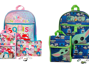 Kid’s 5-Piece Backpack Sets only $19.99 at Macy’s!