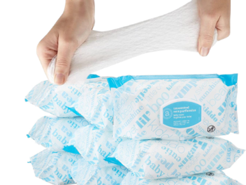 720-Count Amazon Elements Unscented Baby Wipes Flip-Top Packs as low as $12.96 Shipped Free (Reg. $18.44) – 2¢/wipe!
