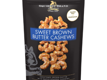 Squirrel Brand Sweet Brown Butter Cashews as low as $5.30 Shipped Free (Reg. $14.55) – 14K+ FAB Ratings! Gluten Free & Vegetarian!