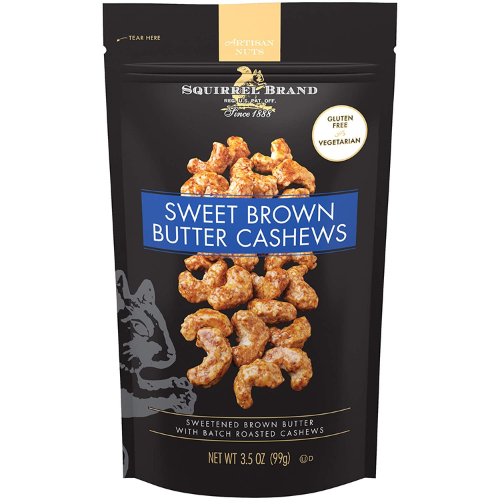 Squirrel Brand Sweet Brown Butter Cashews as low as $5.30 Shipped Free (Reg. $14.55) – 14K+ FAB Ratings! Gluten Free & Vegetarian!