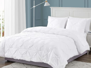7-Piece King Size White Comforter $36.50 After Code + Coupon (Reg. $72.99) + Free Shipping! Save up to 50%!
