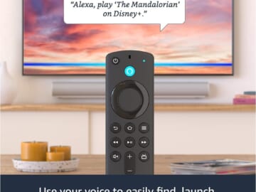 Fire TV Stick 4K with Latest Alexa Voice Remote $39.99 Shipped Free (Reg. $50)