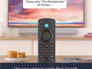 Fire TV Stick 4K with Latest Alexa Voice Remote $39.99 Shipped Free (Reg. $50)