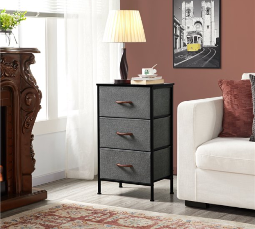 Add Storage to Your Bedroom with this FAB Night Stand Dresser in 2 Color Choices For Just $39.99 + Free Shipping!