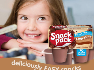 Save on Snack Pack Pudding and Gels as low as 20¢/cup! + Free Shipping + Buy 4, save 5% promo
