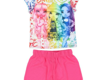2-Piece Rainbow High Girls Short Sleeve Character Pajama Short Set $4.50 (Reg. $9.98) – Sizes 4-12!