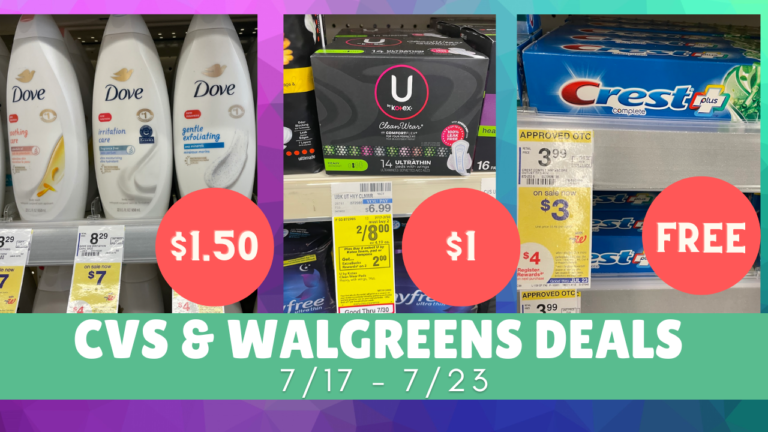 Video: Top CVS & Walgreens Deals 7/17-7/23