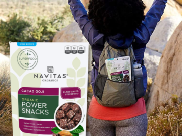 Navitas Organics Superfood Power Snacks, Cacao Goji, 8 oz. Bag as low as $7.98 After Coupon (Reg. $13.74) + Free Shipping – 11 Servings! Organic, Non-GMO, Gluten-Free