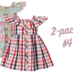 Member’s Mark Girls’ 2 Pack Woven Dresses for $4.81