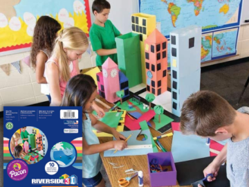 220-Sheet Riverside Assorted 3D Construction Papers as low as $9.30 Shipped Free (Reg. $15) – 4¢ per 9″ x 12″ Sheet!
