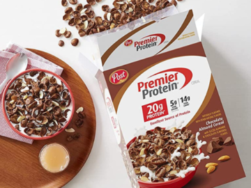 Save 15% on Select Post Premier Protein Items as low as $15.01 After Coupon (Reg. $30) + Free Shipping – Protein-Rich Breakfast Cereal!
