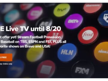 Free Live TV Through 8/20 Via SlingTV