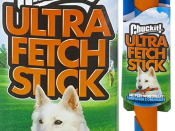 Chuckit! Ultra Fetch Stick Dog Toy for Medium Dogs $4.45 (Reg. $11) – Healthy and Fun Exercise