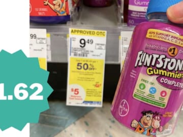 $1.62 Flintstones Gummy Vitamins at Walgreens