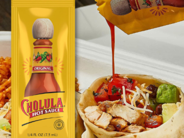 200-Pack Cholula Original Hot Sauce Packets with Mexican Peppers and Signature Spice Blend as low as $8.15 After Coupon (Reg. $13.20) + Free Shipping – 4¢/0.25oz packet!